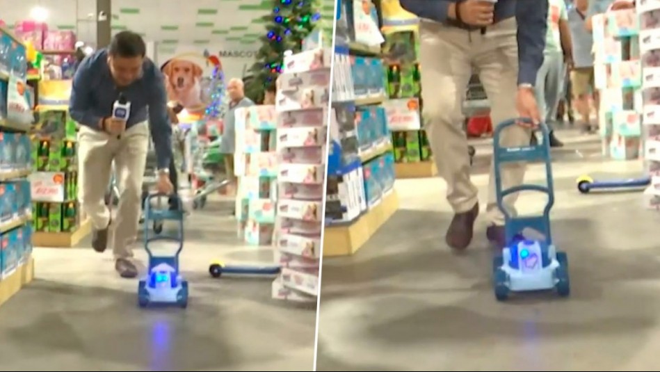 '¡No sale!': El chascarro de Roberto Saa al probar juguete que sacó carcajadas en Mucho Gusto