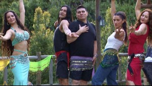 ¡Se lució!: Los sorprendentes pasos de danza árabe con los que Toby Vega dejó atónito a Coca Mendoza