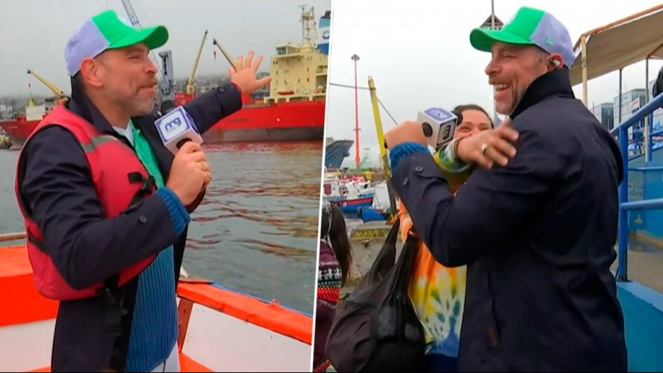 Sintió todo el amor de su gente: José Antonio Neme se viste de lanchero en su recorrido por Valparaíso