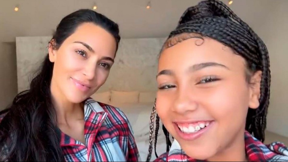 Kim Kardashian sin maquillaje, ni extensiones: Así se dejó ver al natural en redes sociales
