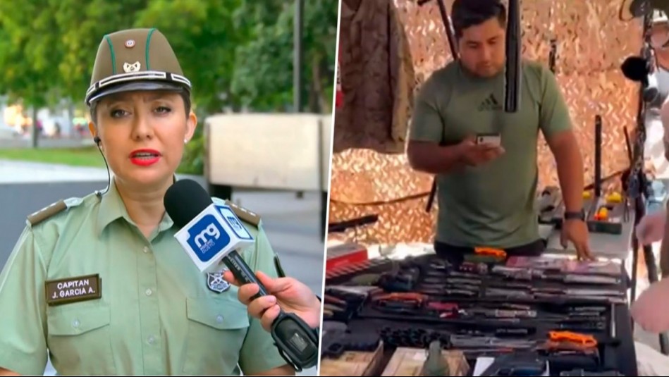 Capitán de Carabineros por venta de armas a fogueo en feria libre: 'Son de fácil transformación o adaptación'