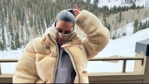 La hija de Kim Kardashian hereda los gustos de su madre: Así luce con un increíble vestido invernal