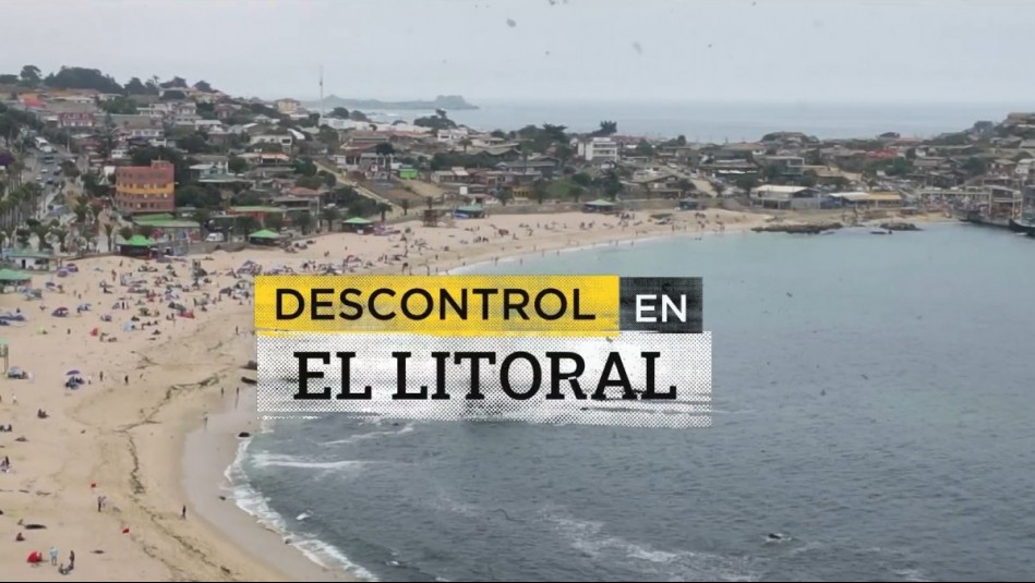 Descontrol en el litoral: Vecinos denuncian venta de alcohol, droga y comida en borde costero