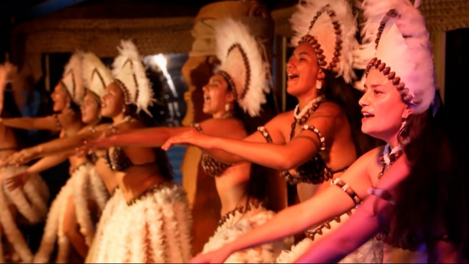 La pasión por el baile Rapa Nui: El conjunto Mana Ma'Ohi mostró su talento en De Aquí Vengo Yo