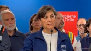 Ministra de Salud decreta Alerta Sanitaria por incendios forestales en la región de Valparaíso