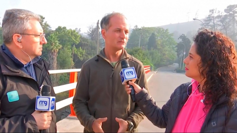 'Traía botellas': Director de Jardín Botánico confirma detención de dos personas por incendios