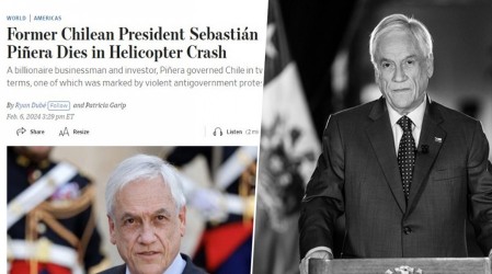 Así informaron los medios de comunicación internacionales la muerte del expresidente Sebastián Piñera