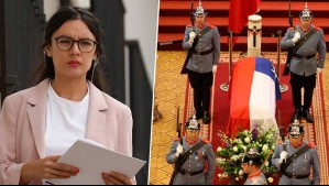 "No podré asistir": Camila Vallejo explica las razones de su ausencia al funeral del expresidente Piñera