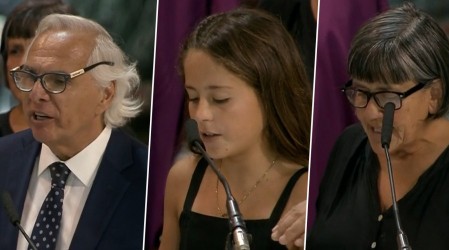 Desde José Piñera hasta su nieta: Familiares y cercanos participan de salmos en misa fúnebre de Piñera