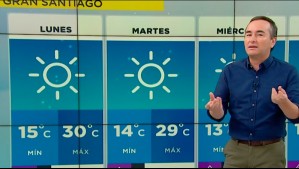 ¿Lluvia en Santiago?: Revisa el pronóstico de el tiempo para esta semana en la Región Metropolitana