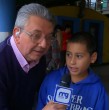 Don Jaime tuvo una divertida conversación con un pequeño desde el Terminal de buses