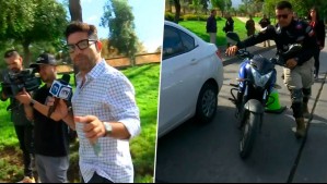 Intensa fiscalización en La Reina: Dos jóvenes fueron detenidos por ir en moto que tenía encargo por robo