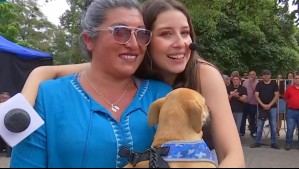'Perdí todo y a mi perrito': Familia damnificada por los incendios adopta a cachorro en De Paseo