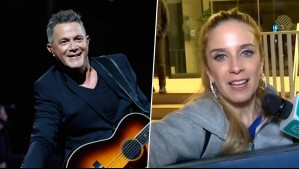 "Me dio un abrazo": Alison Mandel revela lo que le dijo Alejandro Sanz antes de su show en el Festival