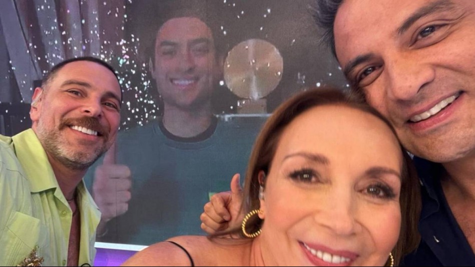 ¡Lograron tomarse una selfie! El divertido momento de equipo de Mucho Gusto con Matteo Bocelli