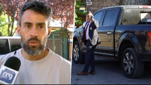 'Es lamentable': Así fue encontrada en Macul la camioneta robada de Jorge Valdivia