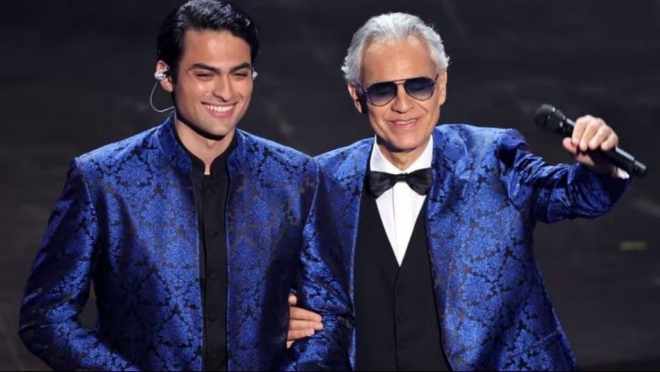 ¡Sigue conquistando a las chilenas! Matteo Bocelli se luce con llamativo traje en presentación de los Oscar