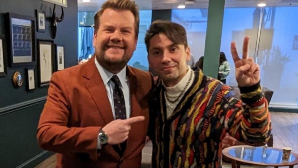 ¿Conoces a James Corden?: El presentador británico que felicitó a Copano por su nuevo programa