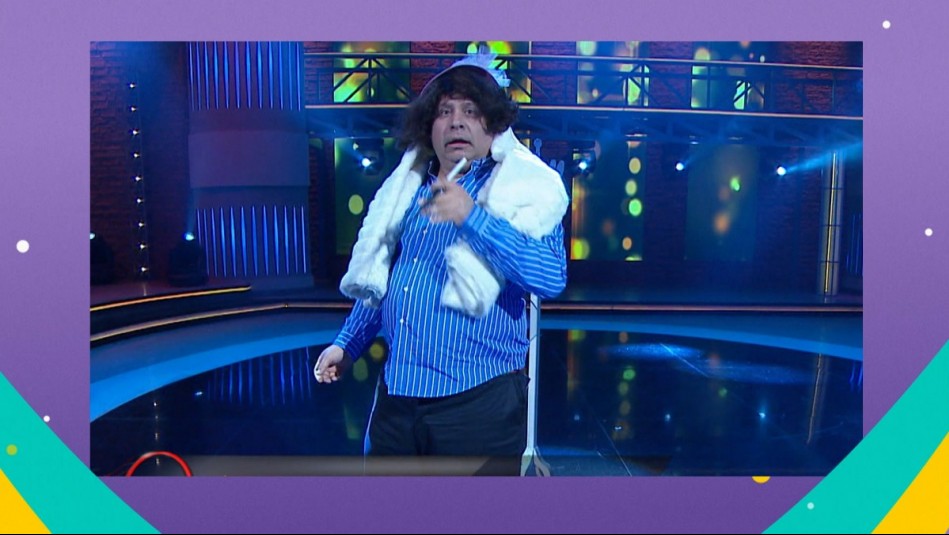 Willy Sabor sorprendió con sus imitaciones de cantantes en Mega Humor