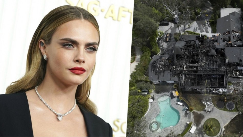 'Mi corazón está roto': Cara Delevigne pierde su mansión de California a causa de incendio