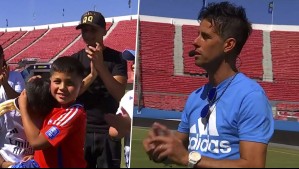 ¡Técnica de oro!: Exfutbolistas ayudaron a niños del Club Villa Independencia a patear penales en De Paseo