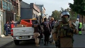 Desalojan bodega tomada por comercio ambulante en Barrio Meiggs: Una persona fue detenida
