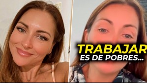 "Un salario es la droga del sistema": Paula Pavic y publicaciones que generaron crítico debate en Instagram