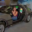 En los mejores momentos de De Paseo, Cote Quintanilla comenzó el programa arriba de uno de los autos más famosos del cine: el DeLorean de Volver al Futuro.