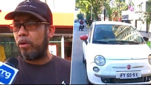 'Solo son inspectores': La furia de conductor que manejaba sin documentos y se negó a retiro de auto