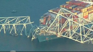 'Advirtió que habían problemas': Revelan nuevos antecedentes de barco que derribó puente en Baltimore