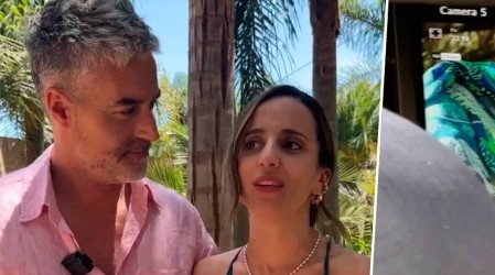 ¿Fueron al Caribe?: Así fue el entretenido backstage del encuentro tropical entre Valentina y Martín en JDI