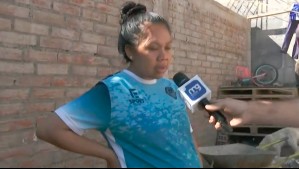 Su marido fue detenido en fábrica clandestina: Mujer está embarazada, sola y sin comida en toma de Cerrillos