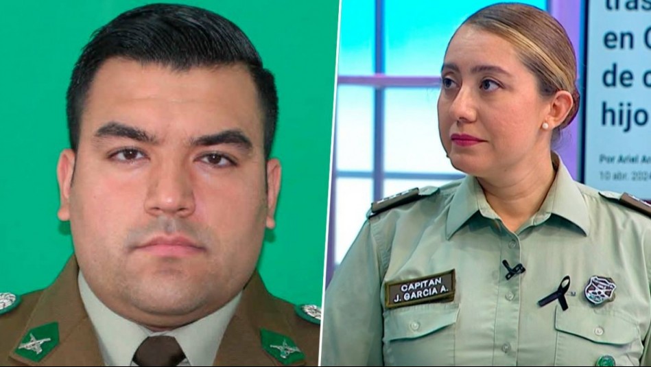 'No hay palabras': Emotivo quiebre de capitana de Carabineros por asesinato de teniente en Quinta Normal