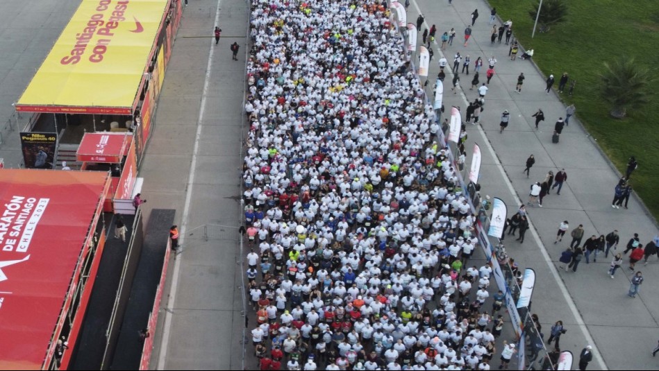 Estos serán los cortes de calles por la Maratón de Santiago 2024 de este domingo