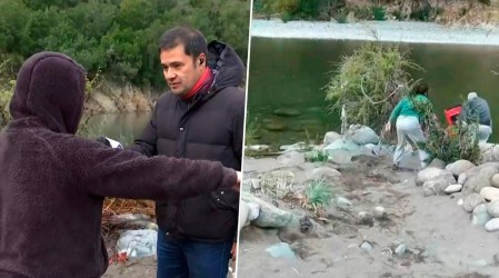 "Me pegó": Dueña de camping acusada de empujar a adulto mayor al río entrega su versión de los hechos