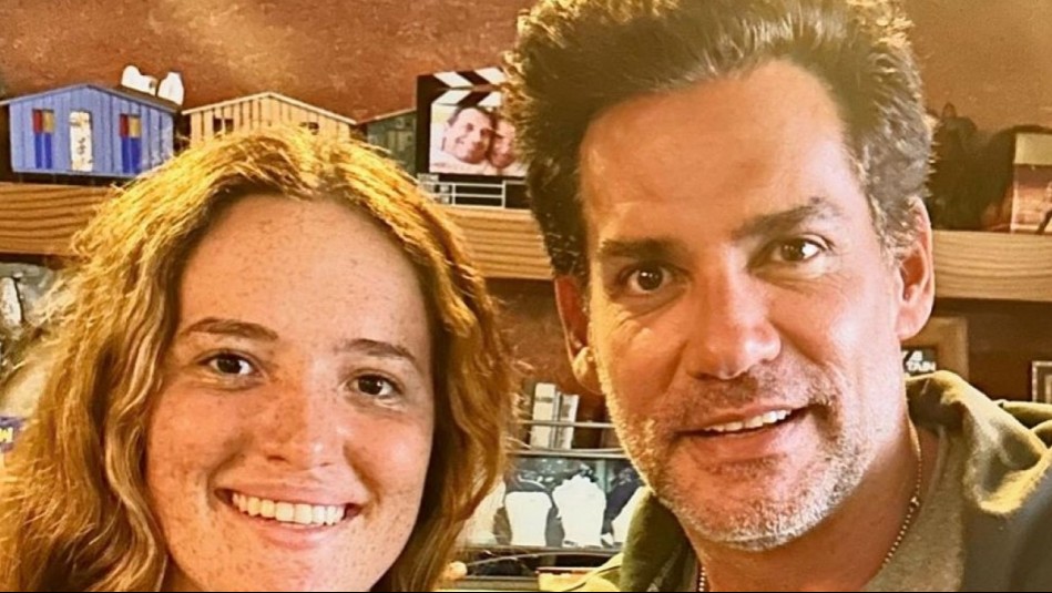 Hija de Cristián de la Fuente reacciona a la tierna dedicatoria de su padre: 'Te amo, papuchi'