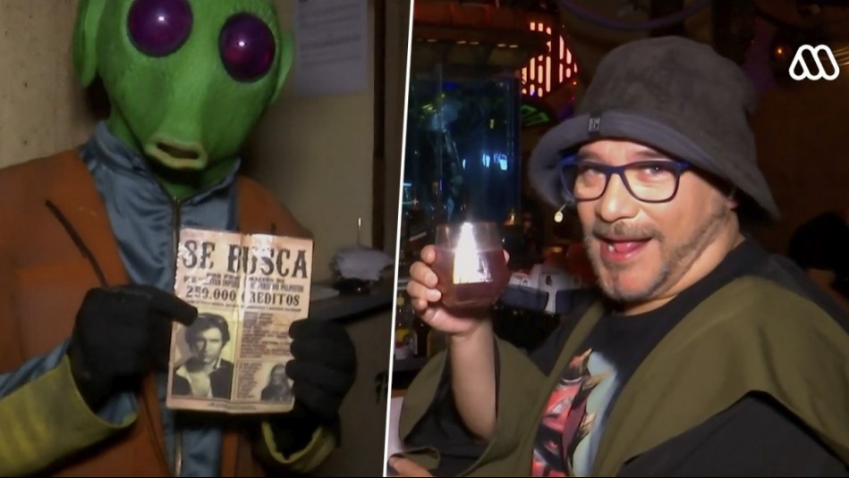 Juan Andrés Salfate conoció la 'Nowa´s Cantina' de Star Wars en De Paseo