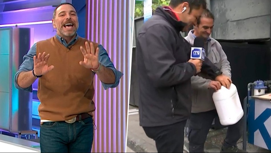 'Yo le pago': José Antonio Neme sorprendió a televidentes regalando bidones de parafina