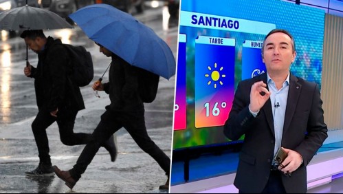 ¿Vuelve la lluvia?: Alejandro Sepúlveda anuncia qué día llovería en Santiago