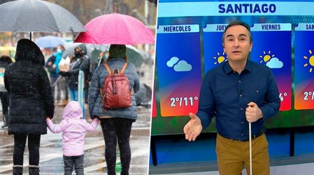 ¿A sacar los paraguas?: Alejandro Sepúlveda reveló si este miércoles regresará la lluvia a Santiago