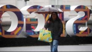 Estos son los cuatro días en los que se espera lluvia en la Región Metropolitana