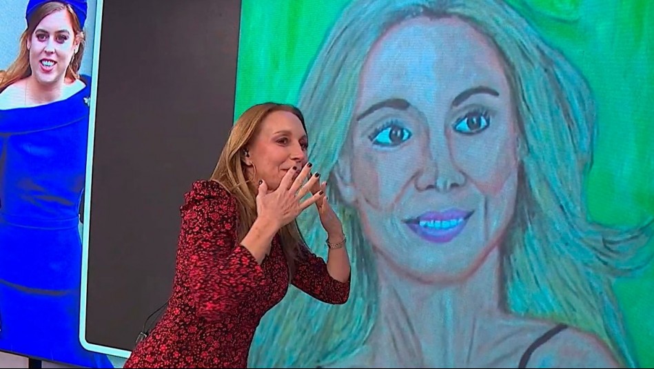 'Yo creo que aquí hay que pintar': Las divertidas reacciones ante retrato en dibujo de Karen Doggenweiler