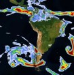 El ciclón extratropical pronosticado por largos días llegó este martes 4 de junio a Chile. Alejandro Sepúlveda detalló en Mucho Gusto los sectores que recibirán intensas precipitaciones.