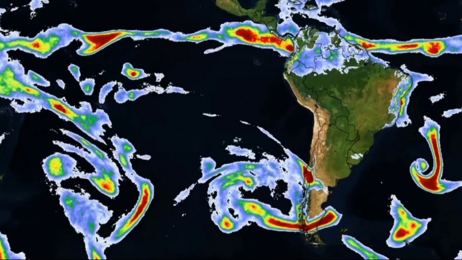 Lluvias intensas y fuertes vientos en cinco regiones: Estos son los primeros efectos de ciclón extratropical