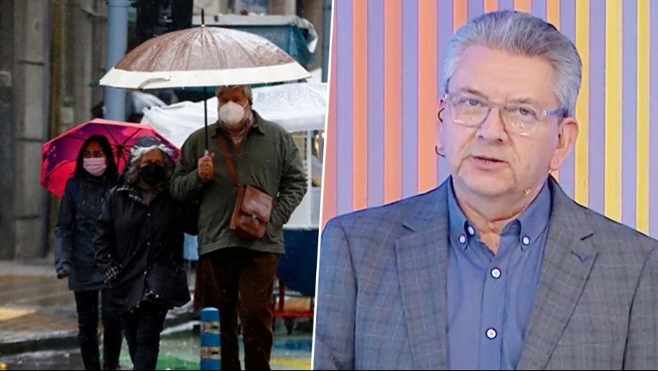 Jaime Leyton confirma qué día y a qué hora comienzan las precipitaciones en Santiago este fin de semana