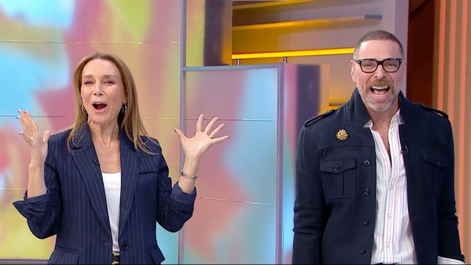 '¿Quién es?': José Antonio Neme y Karen Doggenweiler sorprenden con divertida imitación de Pimpinela