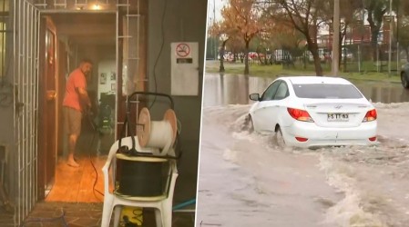 "Nadie nos ayuda": Casa inundada se llena con más agua a causa de vehículo que pasa a alta velocidad