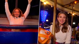 Desde el barco pirata al carrusel: Tita Ureta se subió a las atracciones de los Juegos Diana en De Paseo