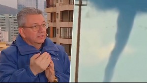 'Sería muy difícil': Jaime Leyton descarta probabilidad de un tornado en Santiago