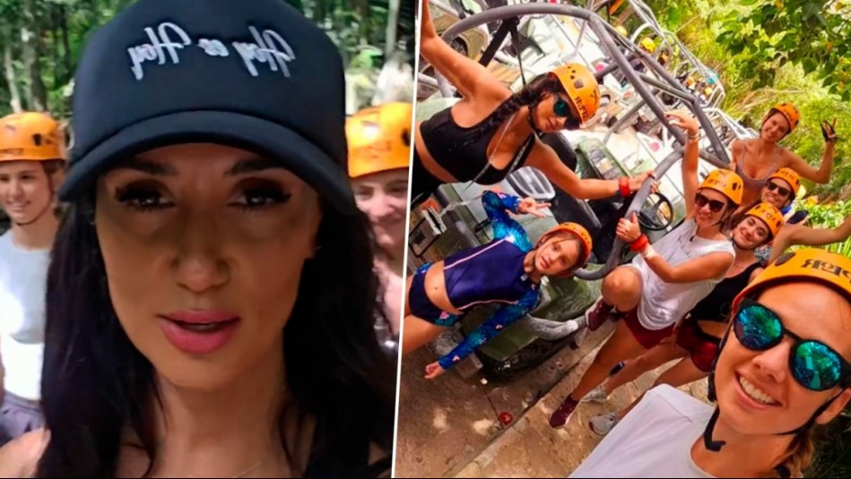 'Nos fuimos de paseo': Pamela Díaz muestra sus divertidas vacaciones familiares junto a Tiane Endler en Cancún